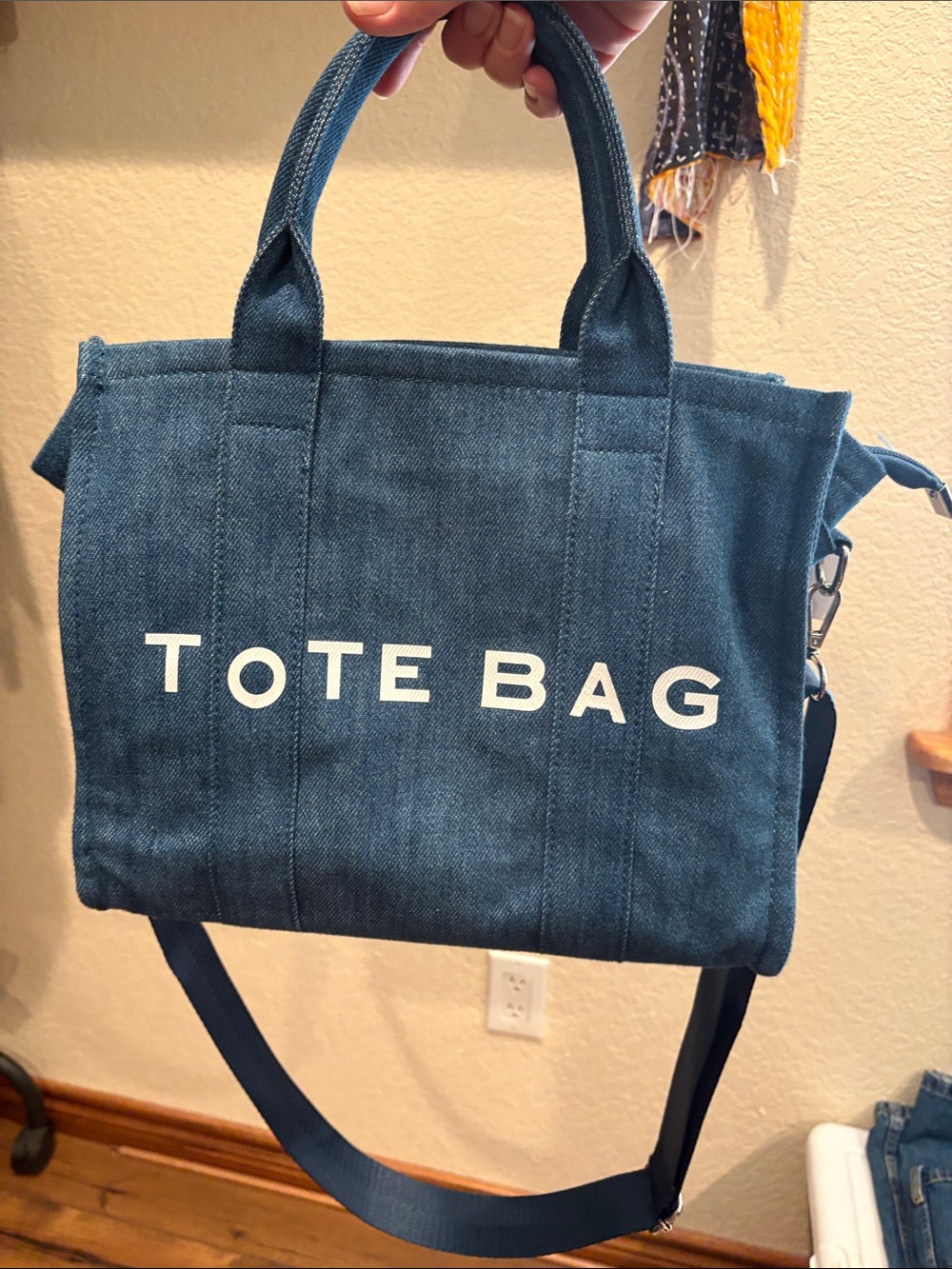 Denim TOTE BAG 💼 NWT Boutique Brand!